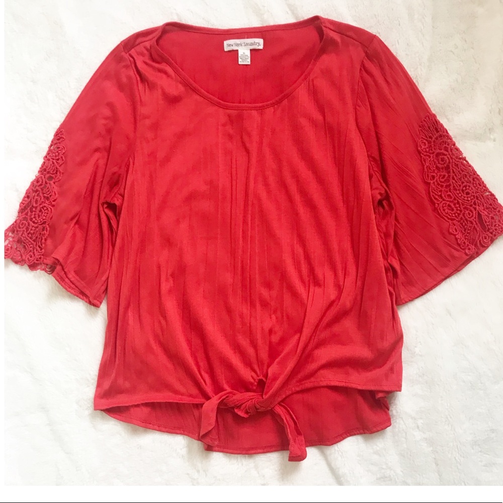 blouse with detailed arms